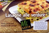 Mängden socker i Lasagne alle verdure - 240 g - Mi Gusta ®