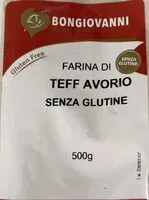 Mängden socker i FARINA DI TEFF