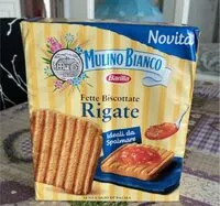 Mängden socker i Fette biscottate rigate