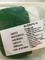 Mängden socker i Burrata in foglia