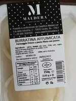 Mängden socker i Burratina affumicata