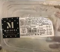 Mängden socker i Burrata al tartufo