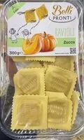 Mängden socker i ravioli di zucca