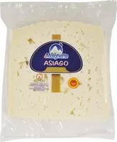 Mängden socker i Asiago