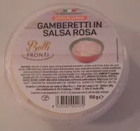 Mängden socker i Gamberetti salsa rosa