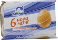 Mängden socker i Uova medie allevate a terra