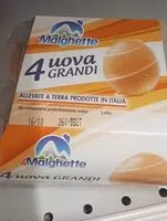 Mängden socker i 4 uova grandi