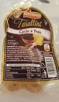 Mängden socker i Tarallini cacio & pepe