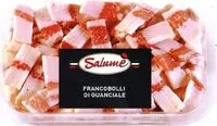 Mängden socker i Salume francobolli di guanciale