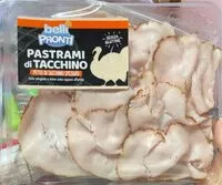 Mängden socker i Pastrami di tacchino