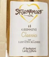 Mängden socker i Grissini classici