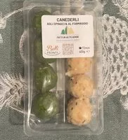 Mängden socker i Canederli