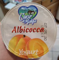 Mängden socker i Yogurt cuor di malga