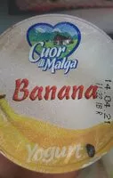 Mängden socker i Yogurt alla banana