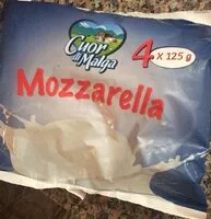 Mängden socker i Mozzarella