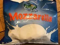 Mängden socker i mozzarella