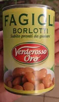 Mängden socker i Fagioli Borlotti subito pronti da gustare