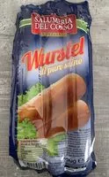 Mängden socker i Wurstel di puro suino
