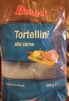 Mängden socker i Tortellini alla carne