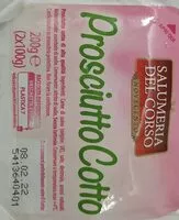 Mängden socker i prosciutto cotto cubetti