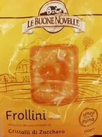 Mängden socker i Frollini preziosi
