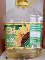 Mängden socker i Olio di semi di girasole