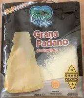 Mängden socker i grana padano grattugiato