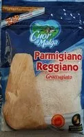 Mängden socker i Parmigiano Reggiano grattugiato