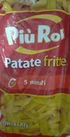 Mängden socker i Patate fritte