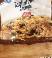 Mängden socker i Tagliatelle ai funghi