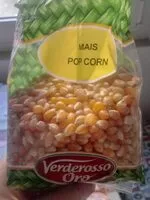 Mängden socker i Mais pop corn