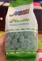 Mängden socker i Pinetto gommose al gusto mentolo