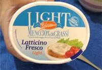 Mängden socker i Latticino fresco light