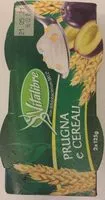 Mängden socker i Yogurt Prugna e cereali