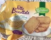 Mängden socker i Fette biscottate