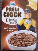 Mängden socker i Preli Ciock Choco Leafs