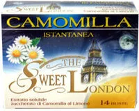 Mängden socker i camomilla istantanea