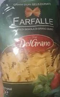 Mängden socker i Farfalle DelGrano