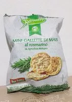 Mängden socker i Mini gallette di mais al rosmarino