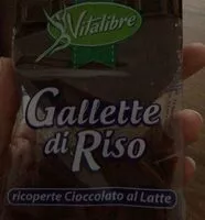 Mängden socker i Gallette di riso ricoperte di cioccolata al latte