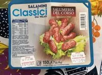 Mängden socker i Salamini Classici