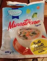 Mängden socker i Minestrone