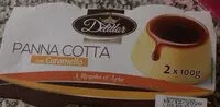 Mängden socker i Pannacotta con caramello