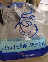 Mängden socker i Zucchero semolato in bustine