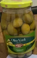 Mängden socker i Olive verdi giganti