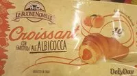 Mängden socker i Croissant all'Albicocca