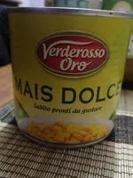 Mängden socker i Mais dolce