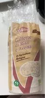 Mängden socker i Gallette di riso e avena