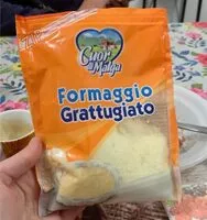 Mängden socker i Formaggio grattuggiato