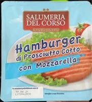 Mängden socker i Hamburger di prosciutto cotto